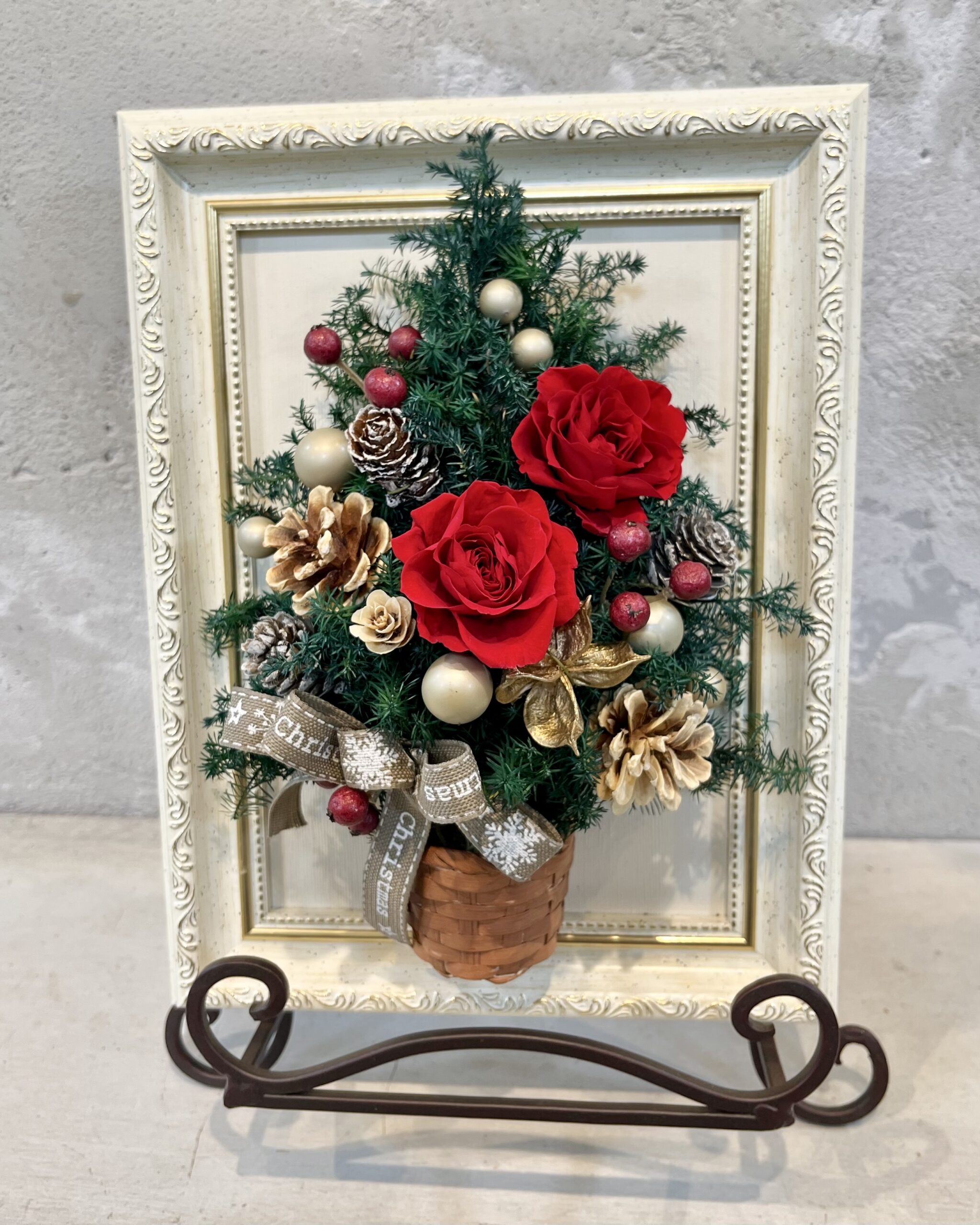 11月/12月クリスマス『花絵インストラクターコース』体験レッスンのお知らせ