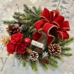 11月/12月 クリスマスリースが作れる資格取得可能なフラワーアレンジメント教室の体験レッスンスケジュール