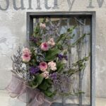 11月ドライフラワー教室の作品のご紹介